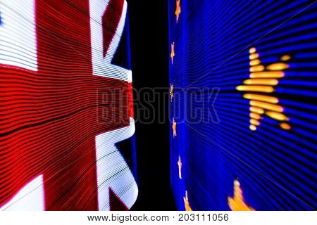 Uk And Eu Flags