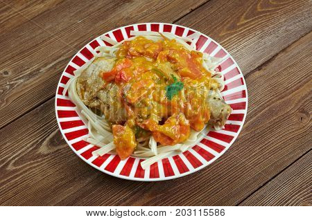Chicken Paprikash