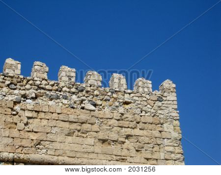 Szczegóły weneckiej fortecy w Heraklion