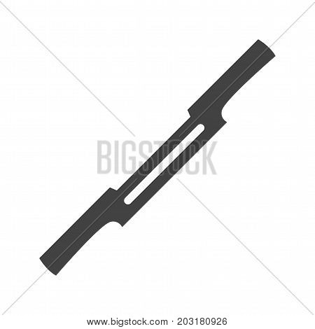 Spokeshave, carpentry, scraper icon vector image. Can also be used for Hand Tools. Suitable for use on web apps, mobile apps and print media.
