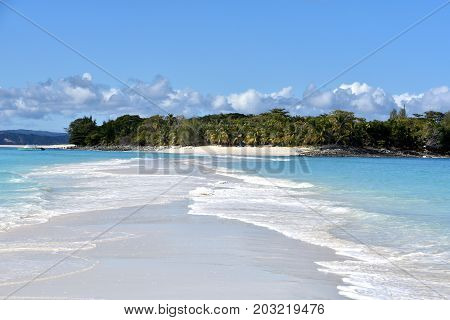 Off Madagascar there is a small island, or rather two, connected by a fine sand bank. Nosy Iranja