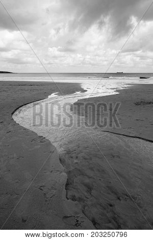 Low Tide On Sardinero Beach
