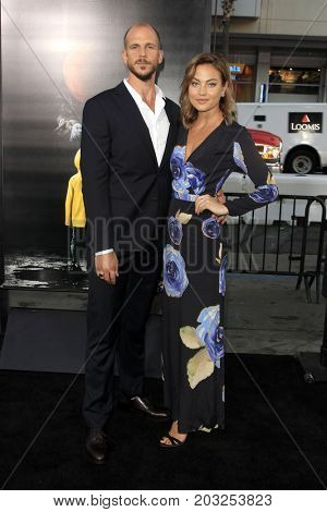 LOS ANGELES - SEP 5:  Gustaf Skarsgard, Caroline Sjostrand at the 