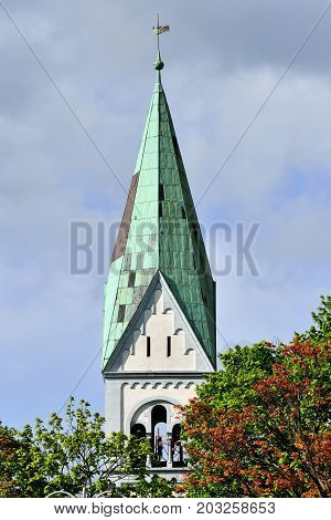 Church of Queen Luisa. Kaliningrad before Koenigsberg Russia