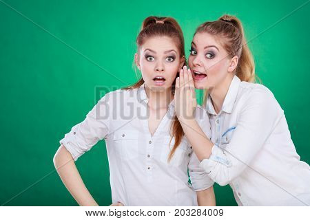 Two Teenagers Shares Secrets, Gossip