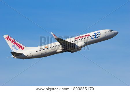 Air Europa Boeing 737Ng Airplane