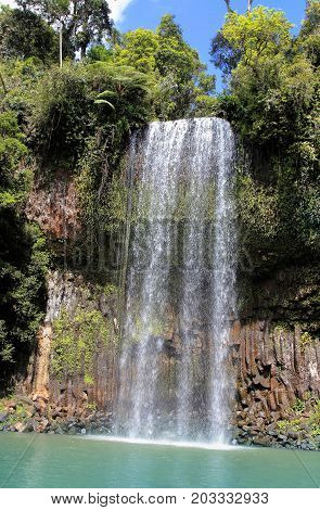 Millaa Millaa Falls is a heritage-listed plunge waterfall at Millaa Millaa Tablelands Region Queensland Australia.