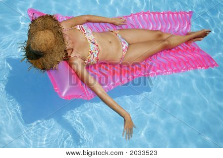 Pool Sunbather