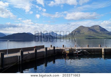 Raasay is an island located between Scotland and the Isle of Skye.