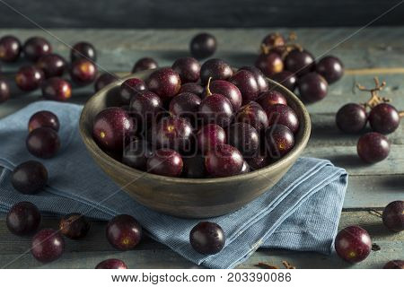 Homemade Sweet Muscadine Grapes