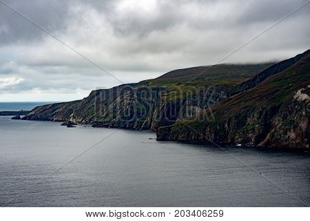 View of Slieve League Cliffs, County Donegal, Ireland