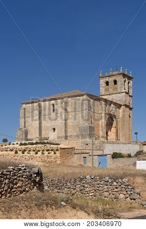 Nuestra Senora De La Asuncion, Olmedillo De Roa, Ribra Del Duero, Burgos Province,castille And Leon,