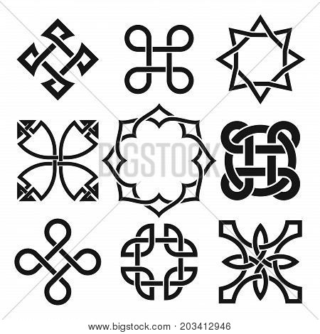 Collection of Celtic Knots in Vector Editable Format