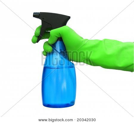Zelená ruka watersprayer