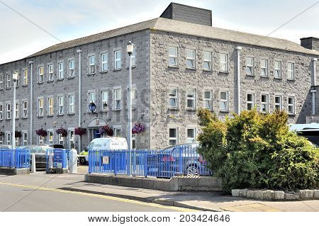 Mill St Galway Ireland July 2017 Main garda Station