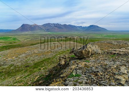 Landscape In The Vatnsnes Peninsula