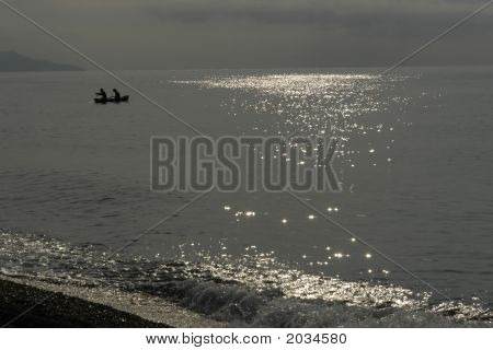 Pêche à l'aube