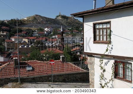 Beypazari, Turkey - September 04, 2016; Traditional Ottoman Homes in Beypazari, Ankara, Turkey