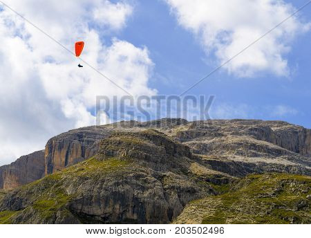 Paragliding In The Dolimoties
