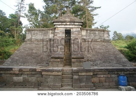 Cetho Ceto is a hindu temples built on the northwest slopes of Mount Lawu in the fifteenth century. The temple located in Karanganyar, Java, Indonesia.