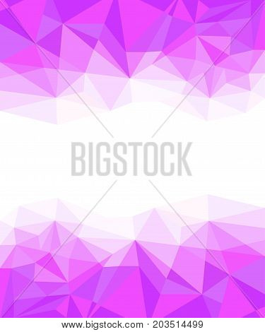 Geometric Orange and White Abstract Vector Background for Use in Design.