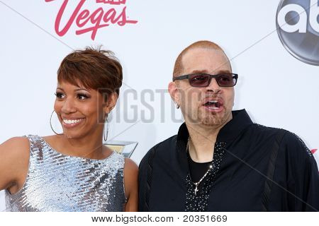 LAS VEGAS - 22 de maio: Sinbad, filha chegando no Billboard Music Awards de 2011, no MGM Grand Garde