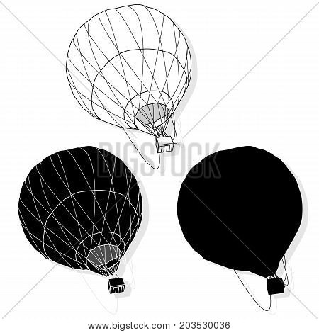 Hot Air Balloon / Montgolfier