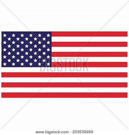 American Flag bold brave celebrate country design