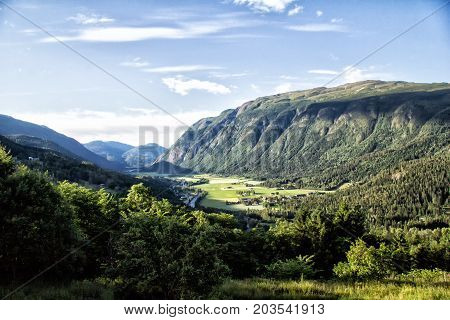 View Of Nature In Norway
