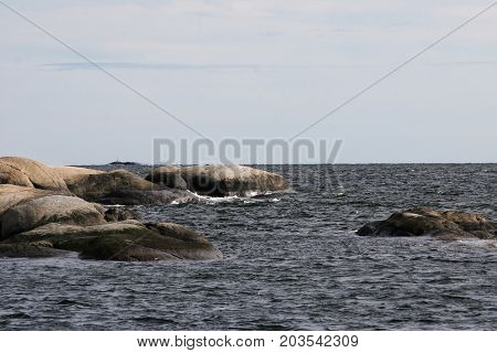 View Of Sea In Norway