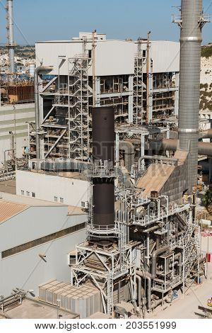 Delimara Power Station. Marsaxlokk, Malta