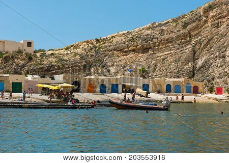 Inland Sea, Dwejra, Gozo Island, Malta