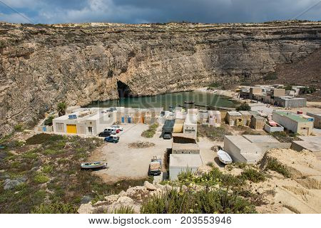 Inland Sea, Dwejra, Gozo Island, Malta