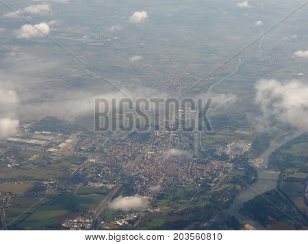 Aerial View Of Chivasso