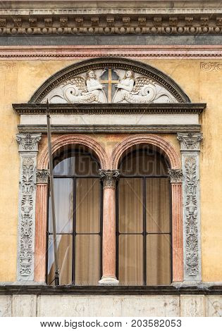 Verona - Piazza dei Signori is the civic and political heart of Verona Italy