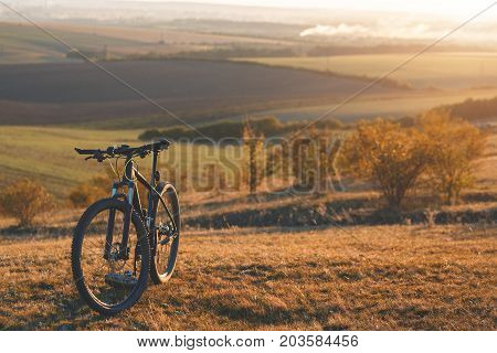 Sunrise and sunset, Cycling around the world Is a journey to freedom.