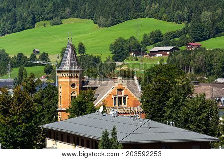City Hall In Schladming City Center, Styria, Austria