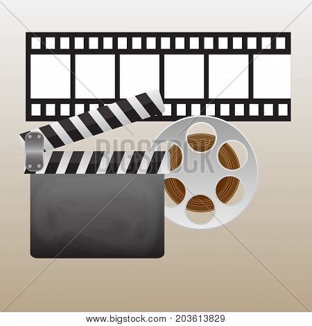 Movie Retro Posters And Flyers Set. Vintage Cinema Promotional Printing Collection. Can Be Used For