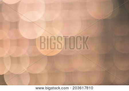 Abstract Bokeh Of Reflect The Light Background.