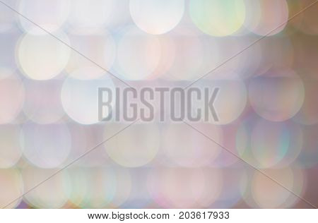 Abstract Bokeh Of Reflect The Light Background.