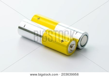 Yellow Alkaline Batteries