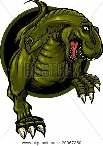 Dinosaurus maskot