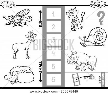 Biggest Animal Game Coloring Book For Kids