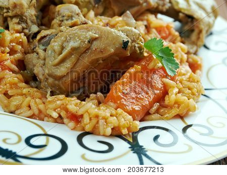 Riz Gras  Poulet