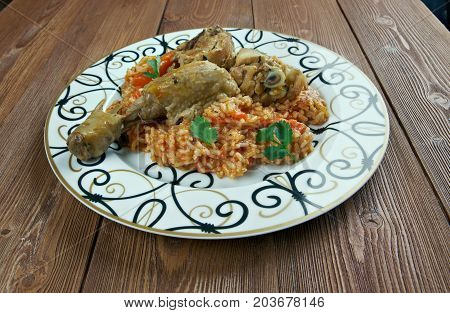 Riz Gras  Poulet