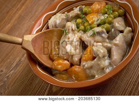 Calf's Fricassee