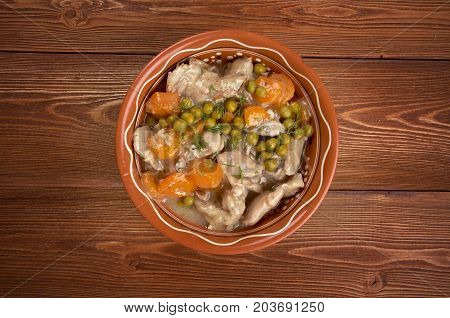 Calf's Fricassee