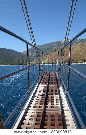 Boat trip at Adrasan coasts in Kumluca, Antalya