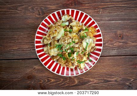 Curried Hash Brown Scramble