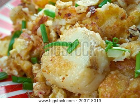 Curried Hash Brown Scramble